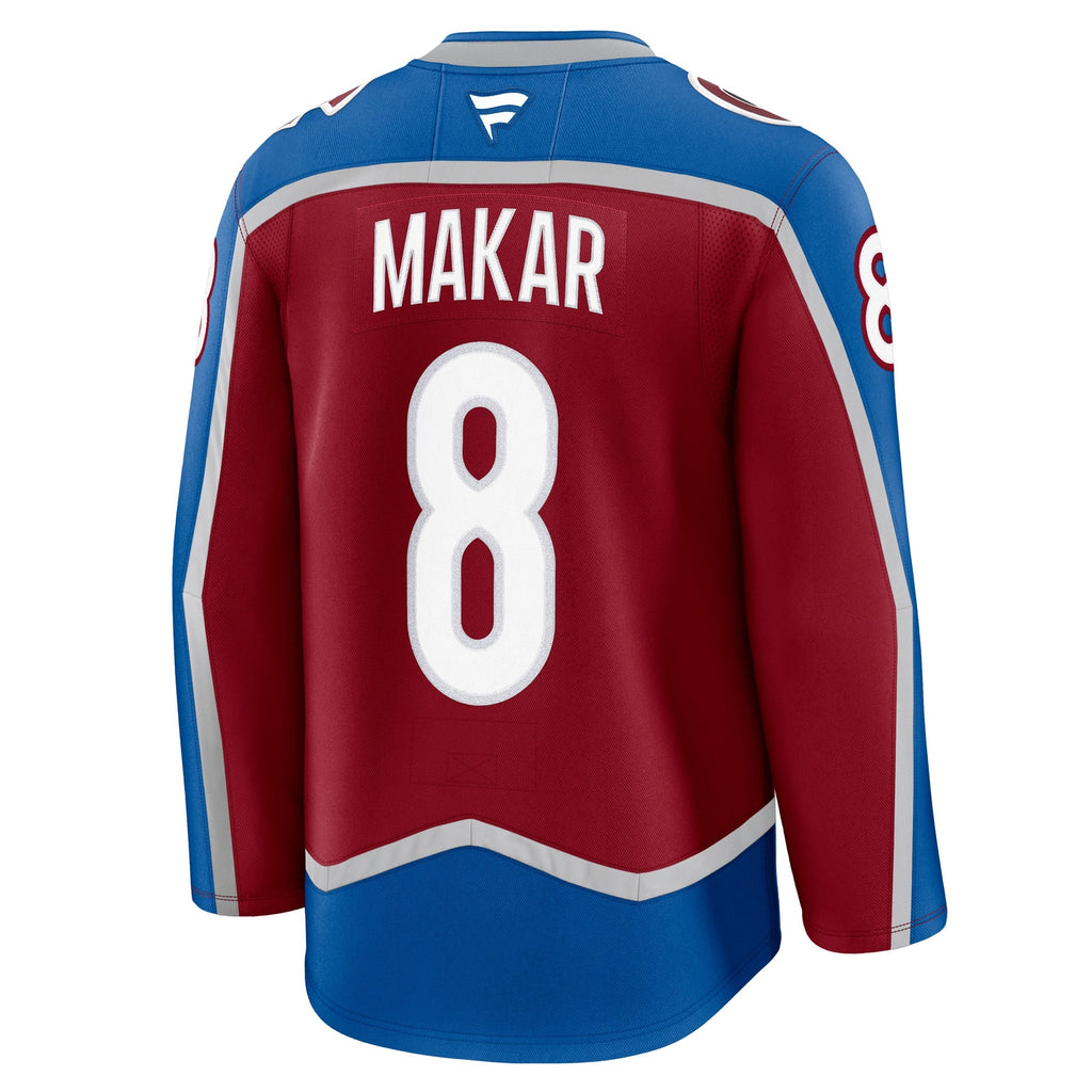 Colorado Avalanche Cale Makar Burgundy Home Premium Jersey