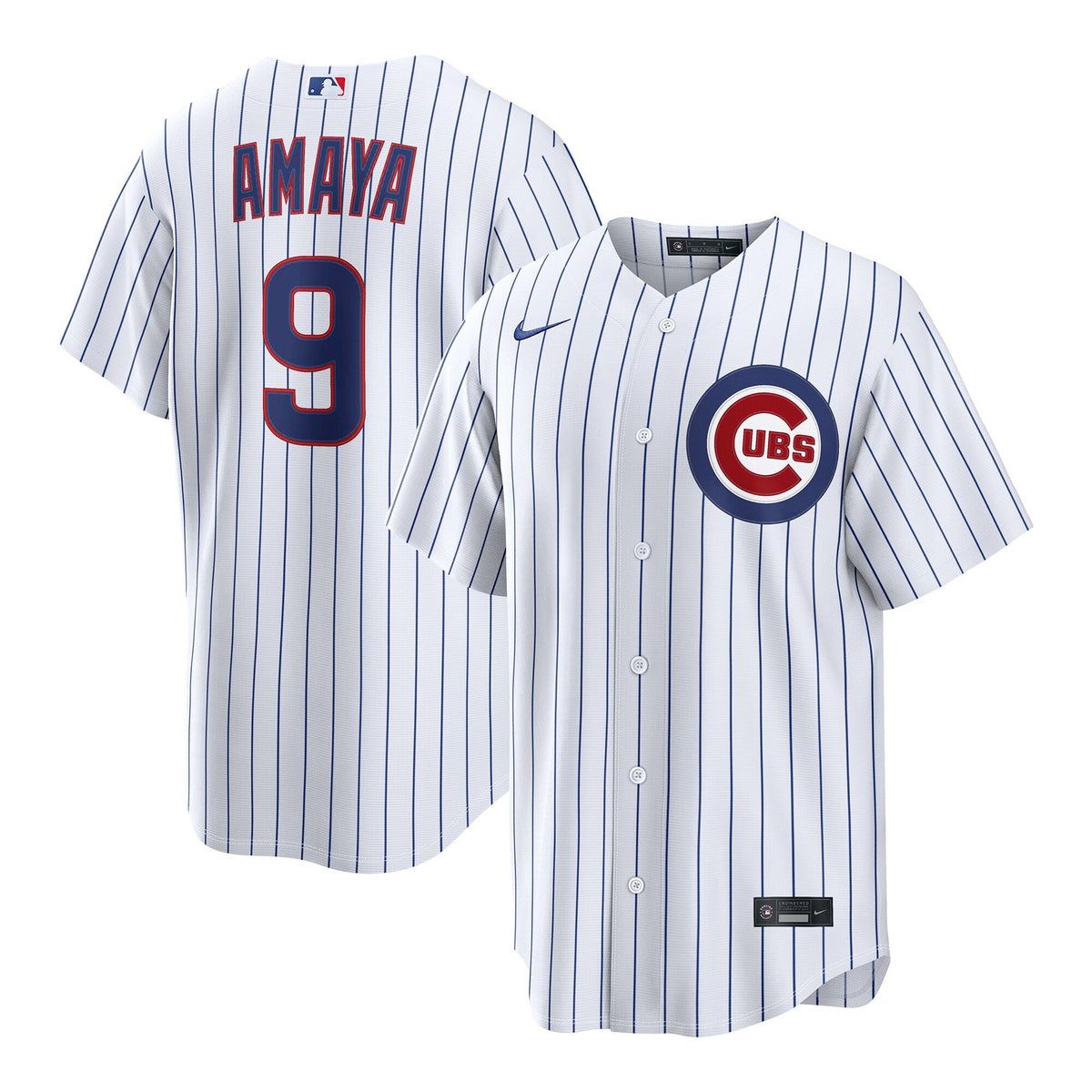 Chicago Cubs Miguel Amaya White Home Replica Baseball Jersey