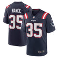 New England Patriots Jim Nance Navy Retired Player Football Jersey