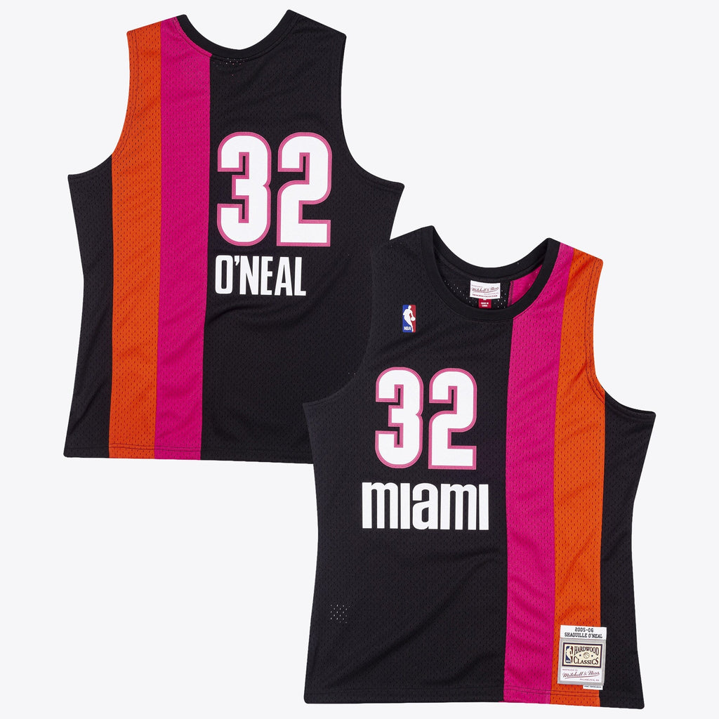 Miami Heat Shaquille O'Neal 2005 Swingman Jersey - Black