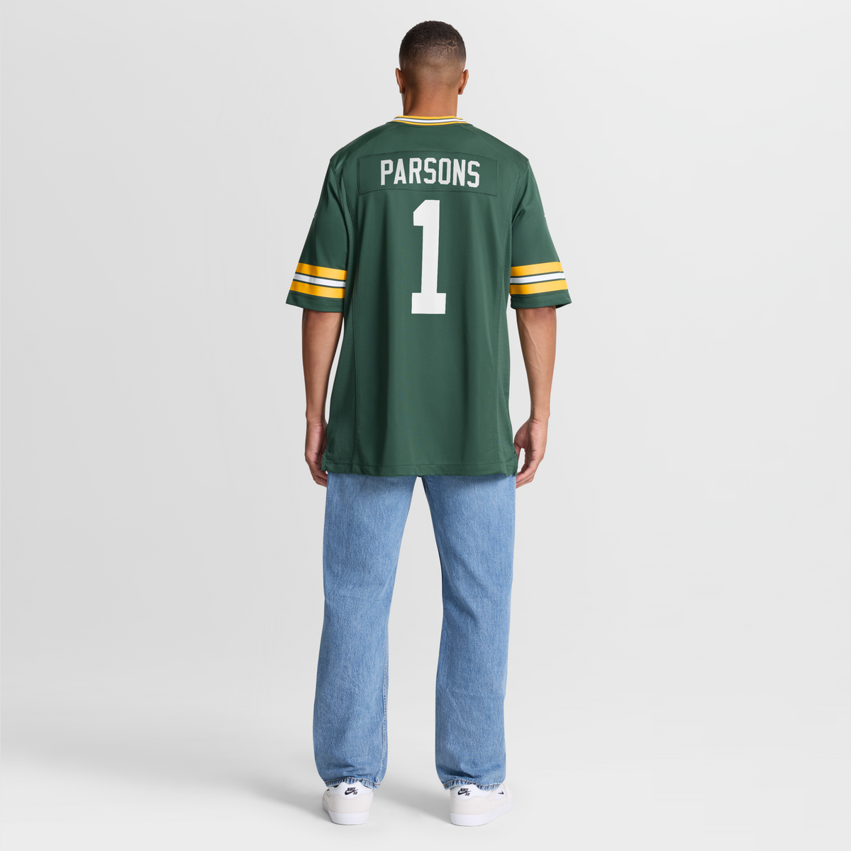 Green Bay Packers Micah Parsons Green Game Player Football Jersey