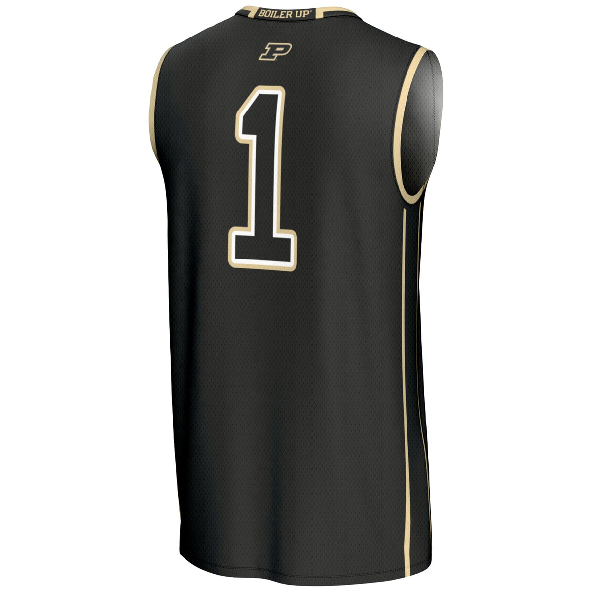 Male #1 Black Purdue Boilermakers Lightweight Basketball Jersey