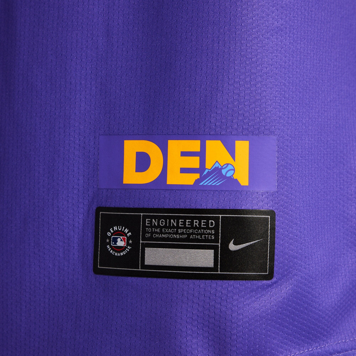 Colorado Rockies Purple/Light Blue 2025 City Connect Limited Baseball Jersey
