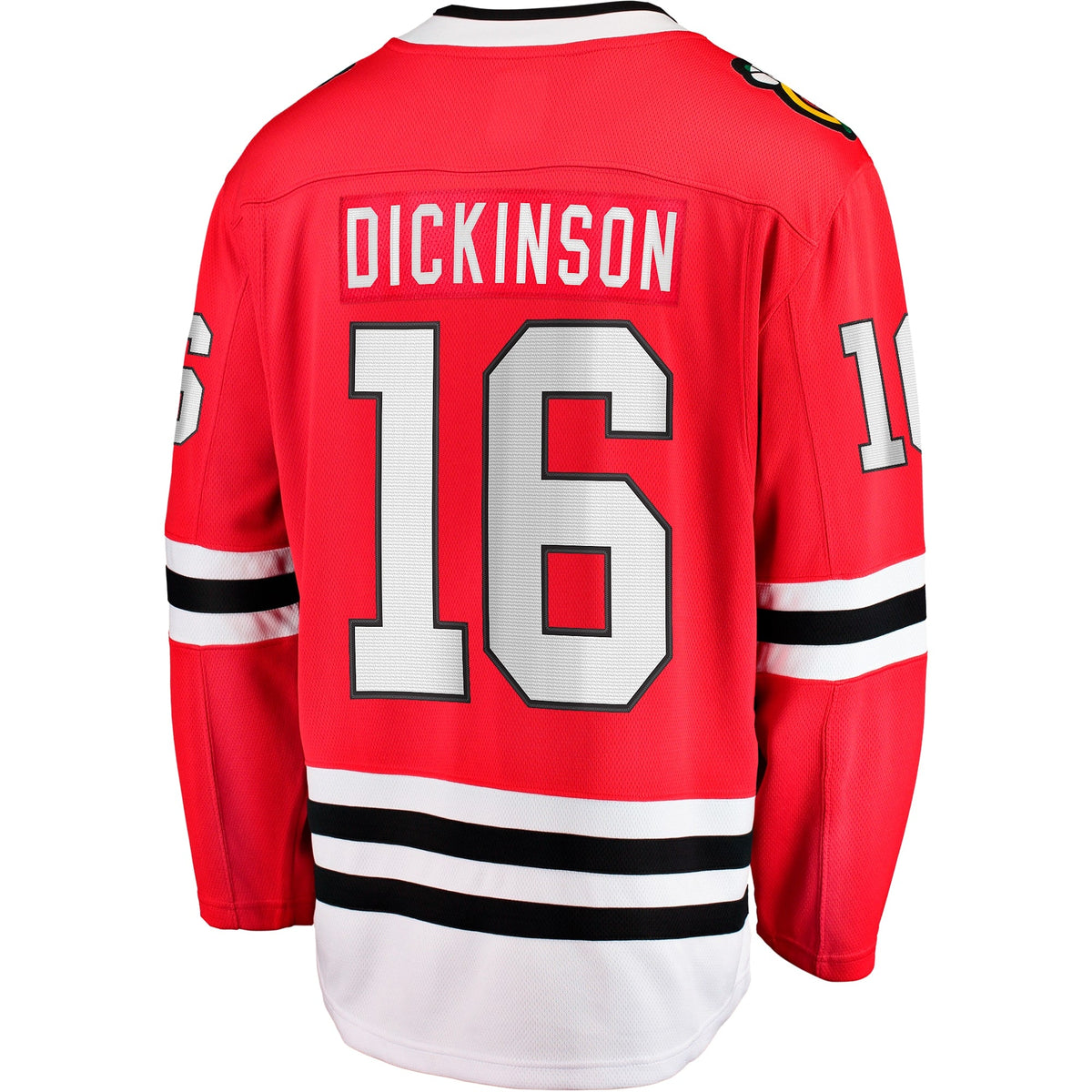 Chicago Blackhawks Jason Dickinson Red Home Breakaway Hockey Jersey