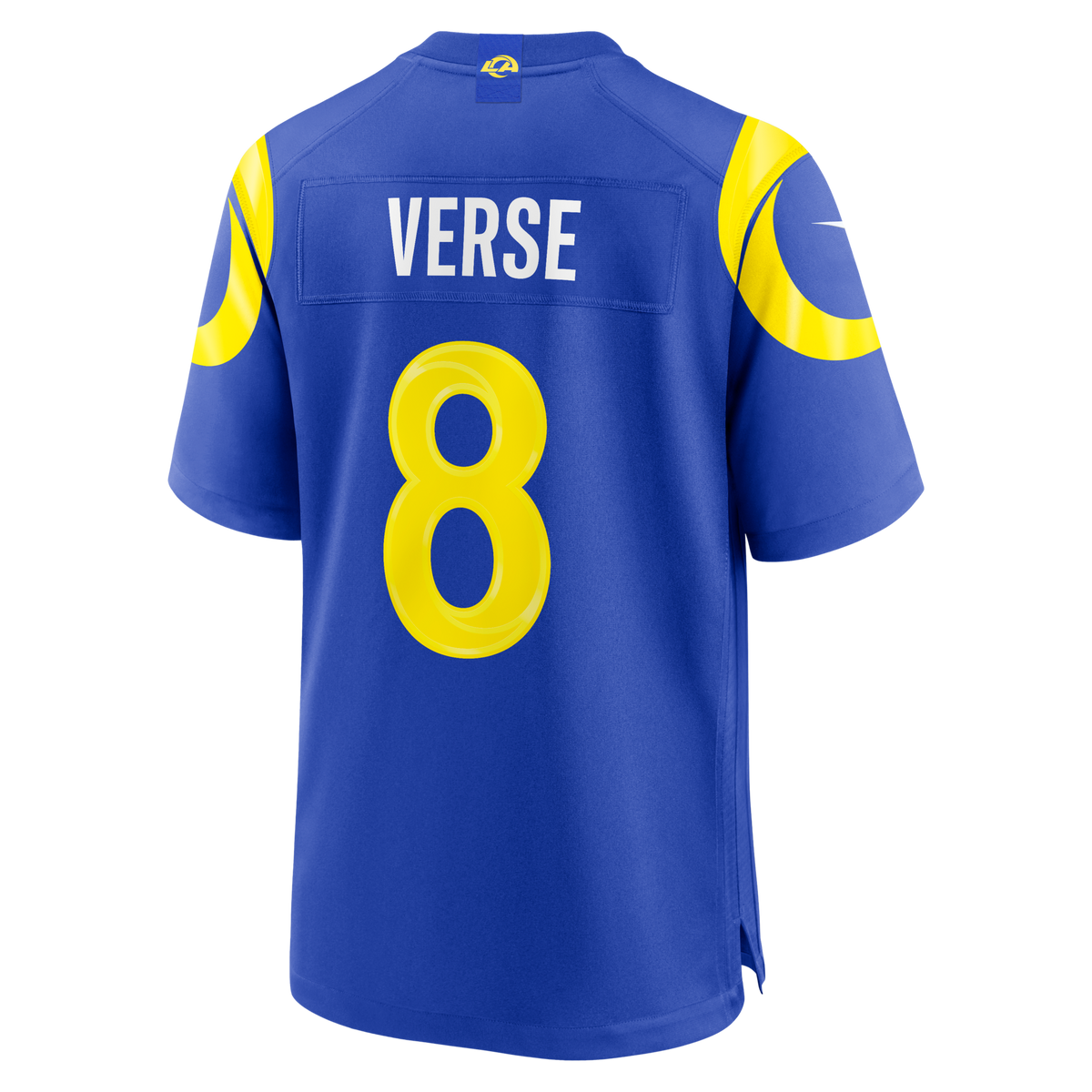 Los Angeles Rams Jared Verse Royal Team Game Player Football Jersey