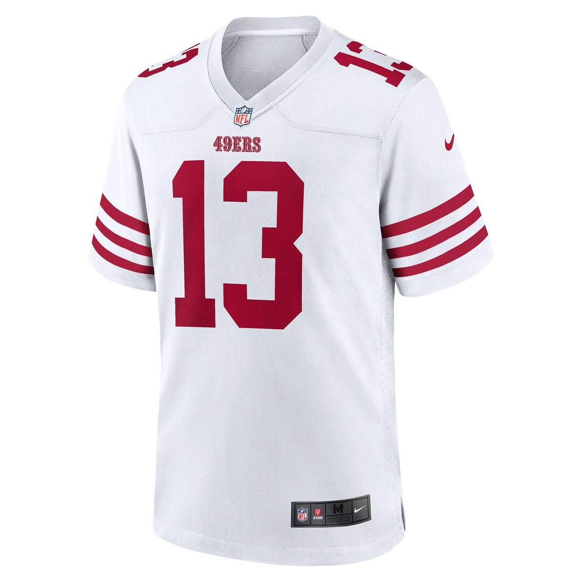 San Francisco 49ers Brock Purdy White Game Player Football Jersey