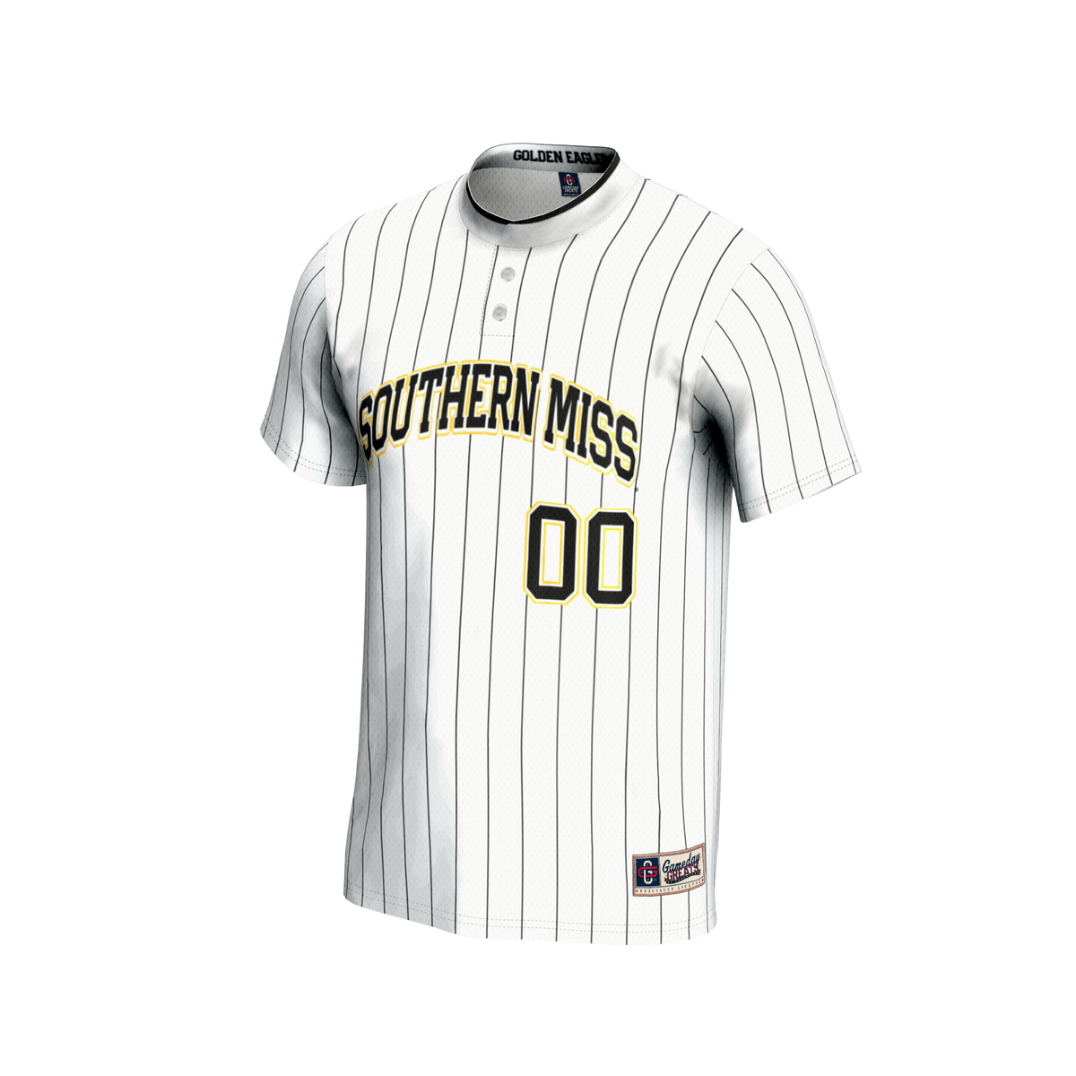 Southern Miss Golden Eagles NIL Pick-A-Player Lightweight Softball Jersey - White