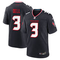 Houston Texans Tank Dell Navy Game Football Jersey