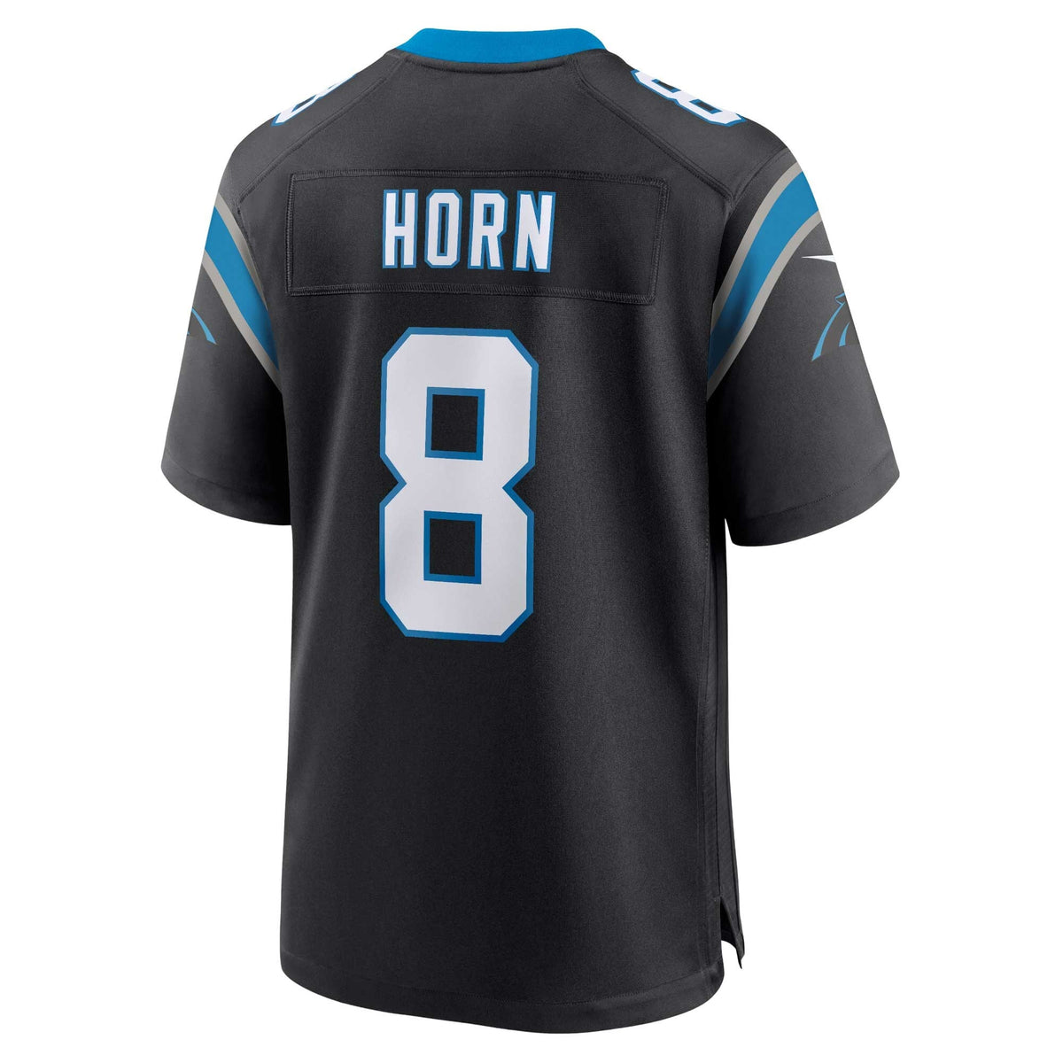 Carolina Panthers Jaycee Horn Black Game Football Jersey