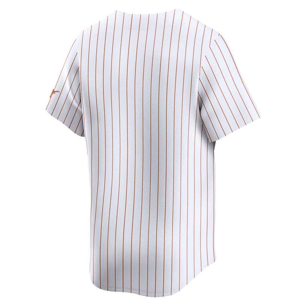 White Texas Longhorns Baseball Limited Jersey