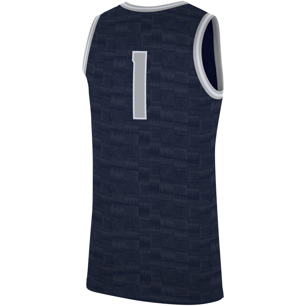 #1 Navy Georgetown Hoyas Replica Jersey