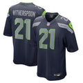 Seattle Seahawks Devon Witherspoon College Navy Game Football Jersey