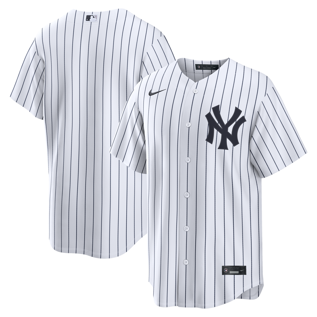 New York Yankees White Home Replica Baseball Jersey