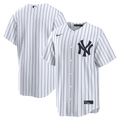 New York Yankees White Home Replica Baseball Jersey