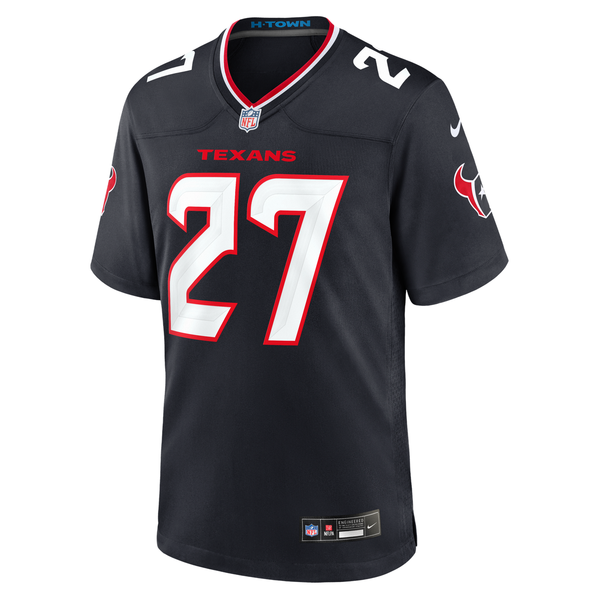 Houston Texans Kamari Ramsey Navy Team Game Football Jersey
