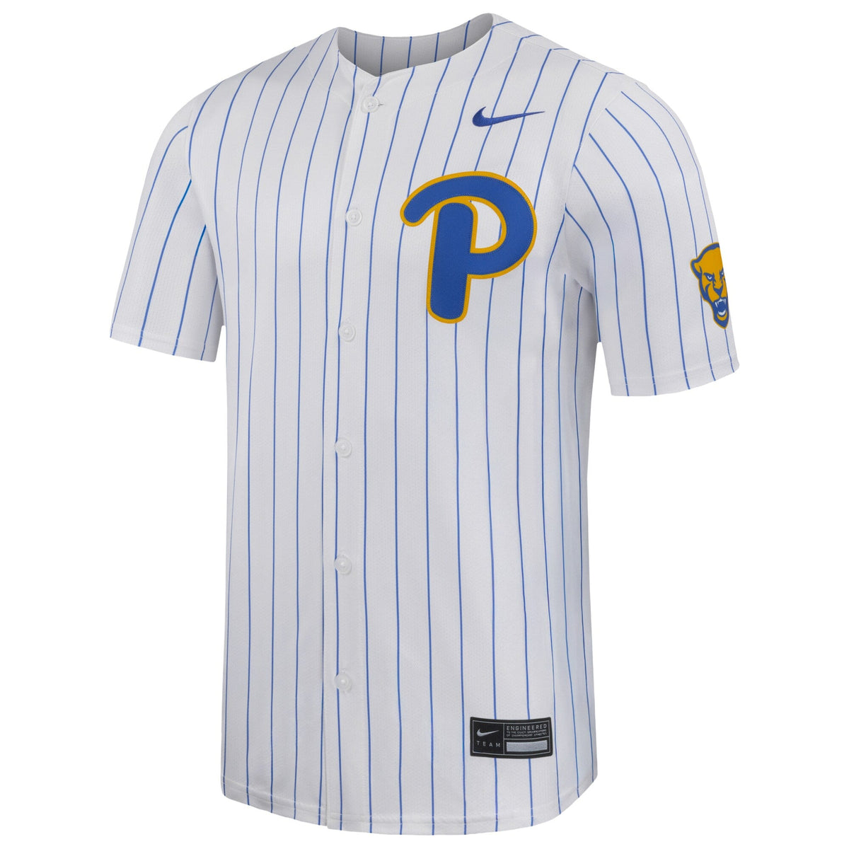 White Pitt Panthers Limited Baseball Jersey