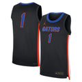 #1 Black Florida Gators Alternate Replica Jersey