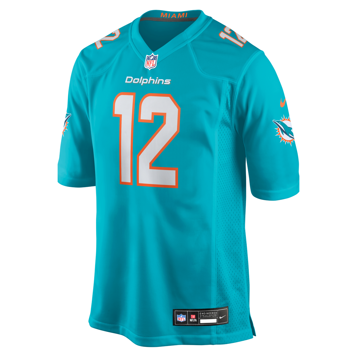Miami Dolphins Bob Griese Aqua Game Retired Player Football Jersey