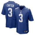 New York Giants Abdul Carter Royal Team Game Football Jersey