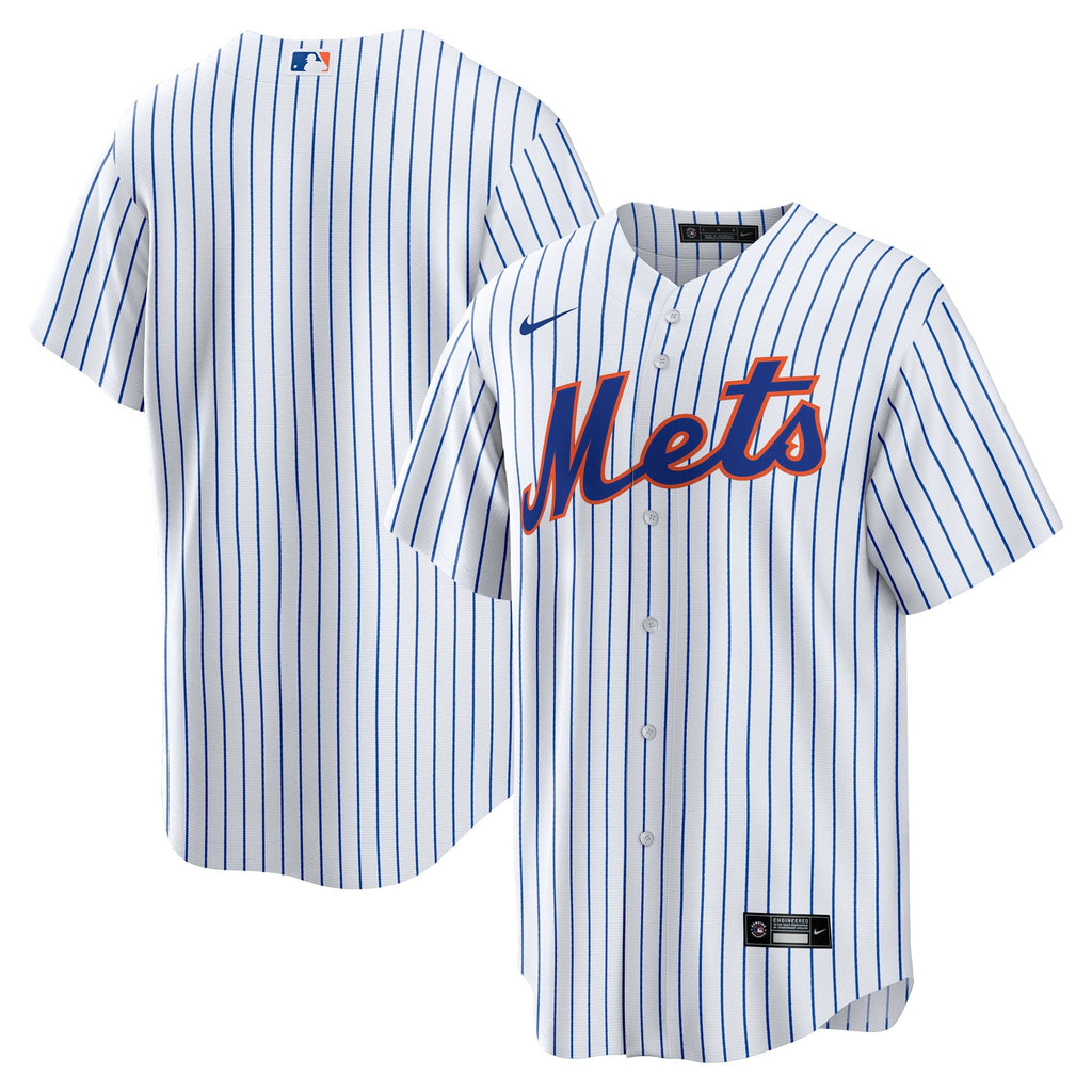 New York Mets White Home Big & Tall Replica Baseball Jersey
