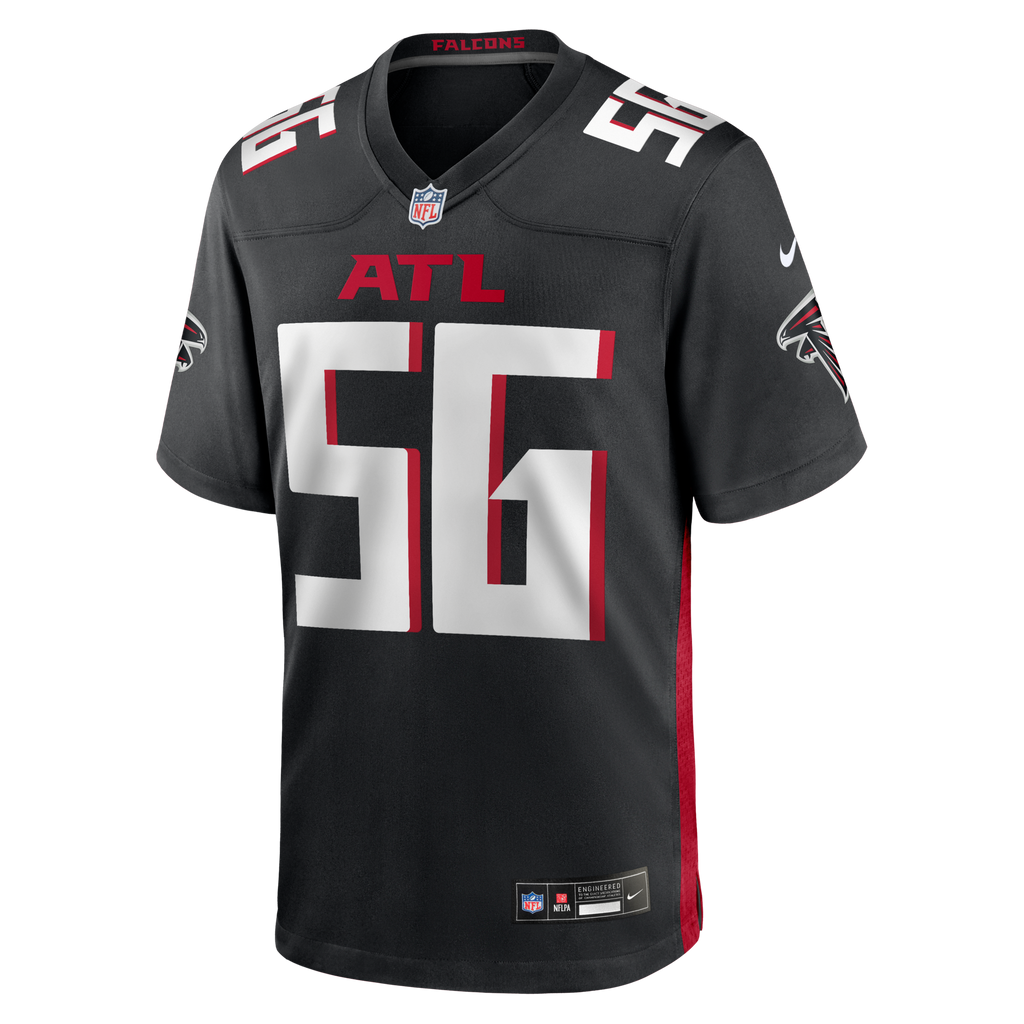 Atlanta Falcons Leonard Floyd Black Team Game Football Jersey