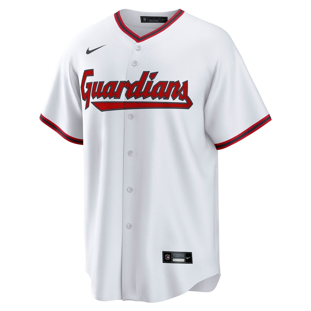 Cleveland Guardians Steven Kwan White Home Replica Baseball Jersey