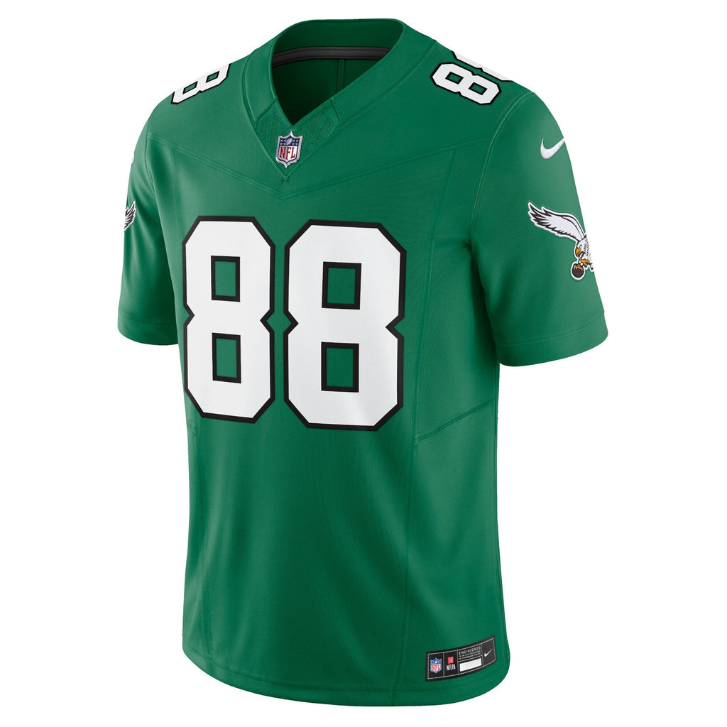 Philadelphia Eagles Dallas Goedert Kelly Green Vapor F.U.S.E. Limited Football Jersey