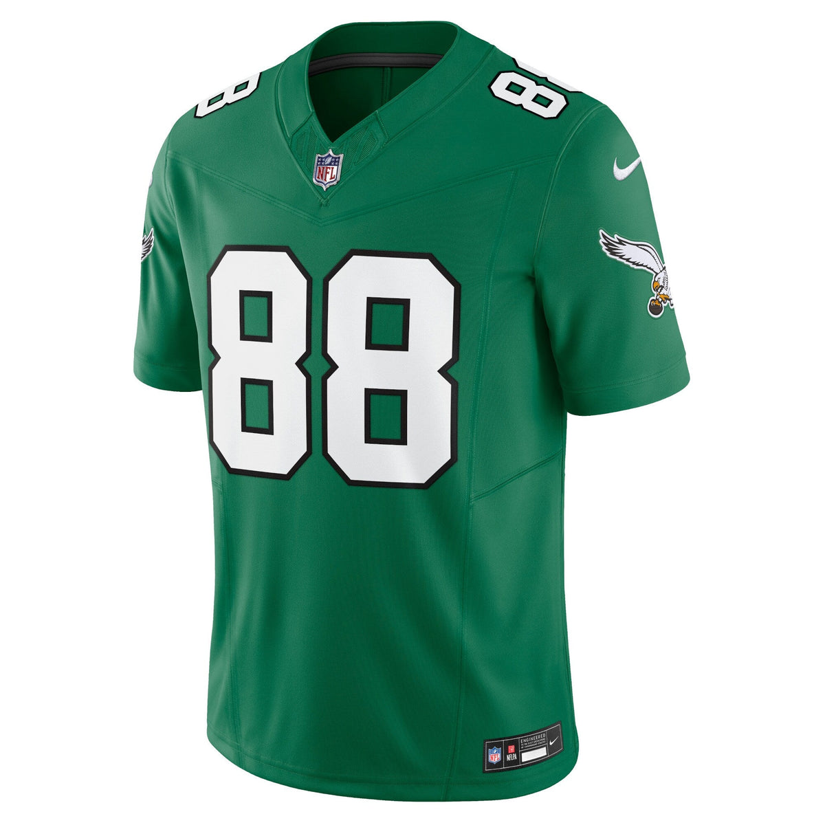 Philadelphia Eagles Dallas Goedert Kelly Green Vapor F.U.S.E. Limited Football Jersey