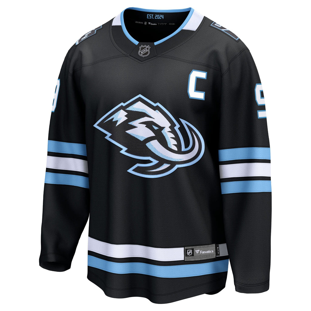 Utah Mammoth Clayton Keller Black Home Breakaway Player Hockey Jersey