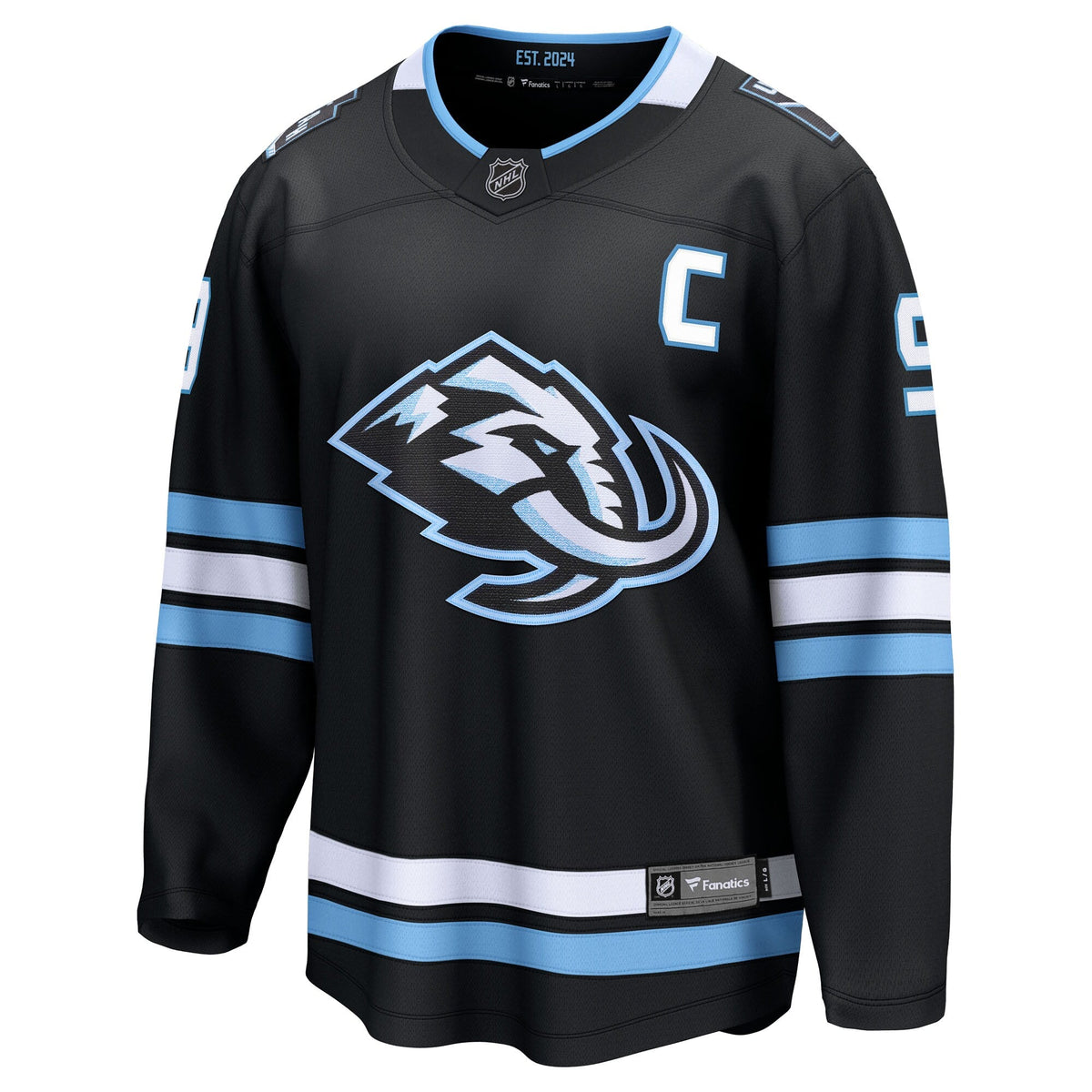 Utah Mammoth Clayton Keller Black Home Breakaway Player Hockey Jersey