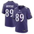 Baltimore Ravens Mark Andrews Purple Team Game Football Jersey