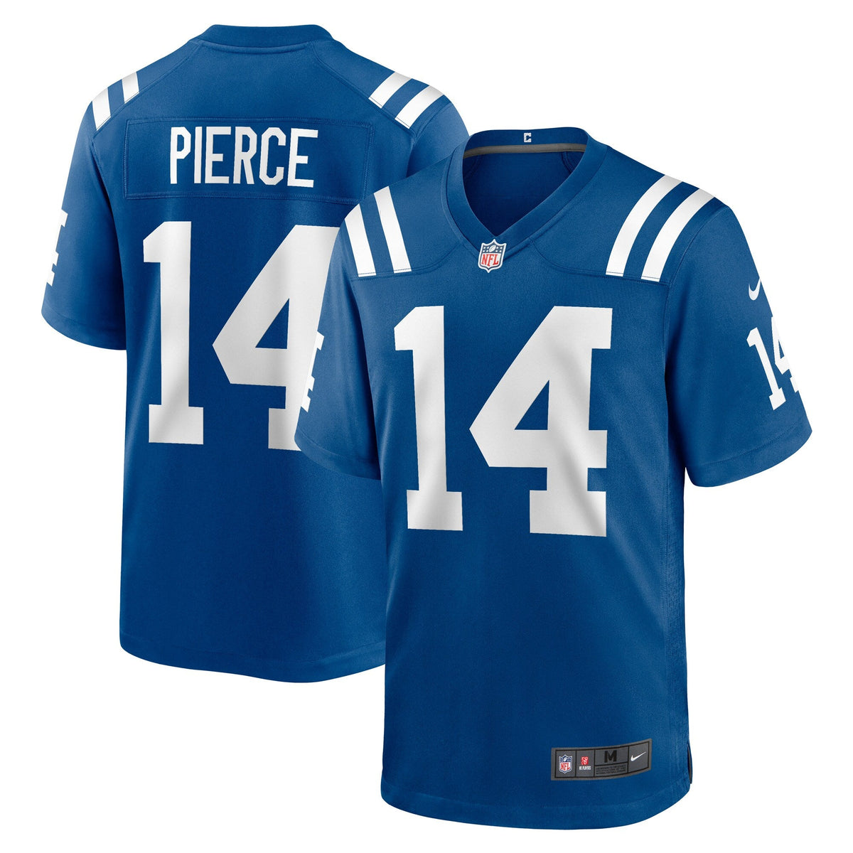 Indianapolis Colts Alec Pierce Royal Player Game Football Jersey