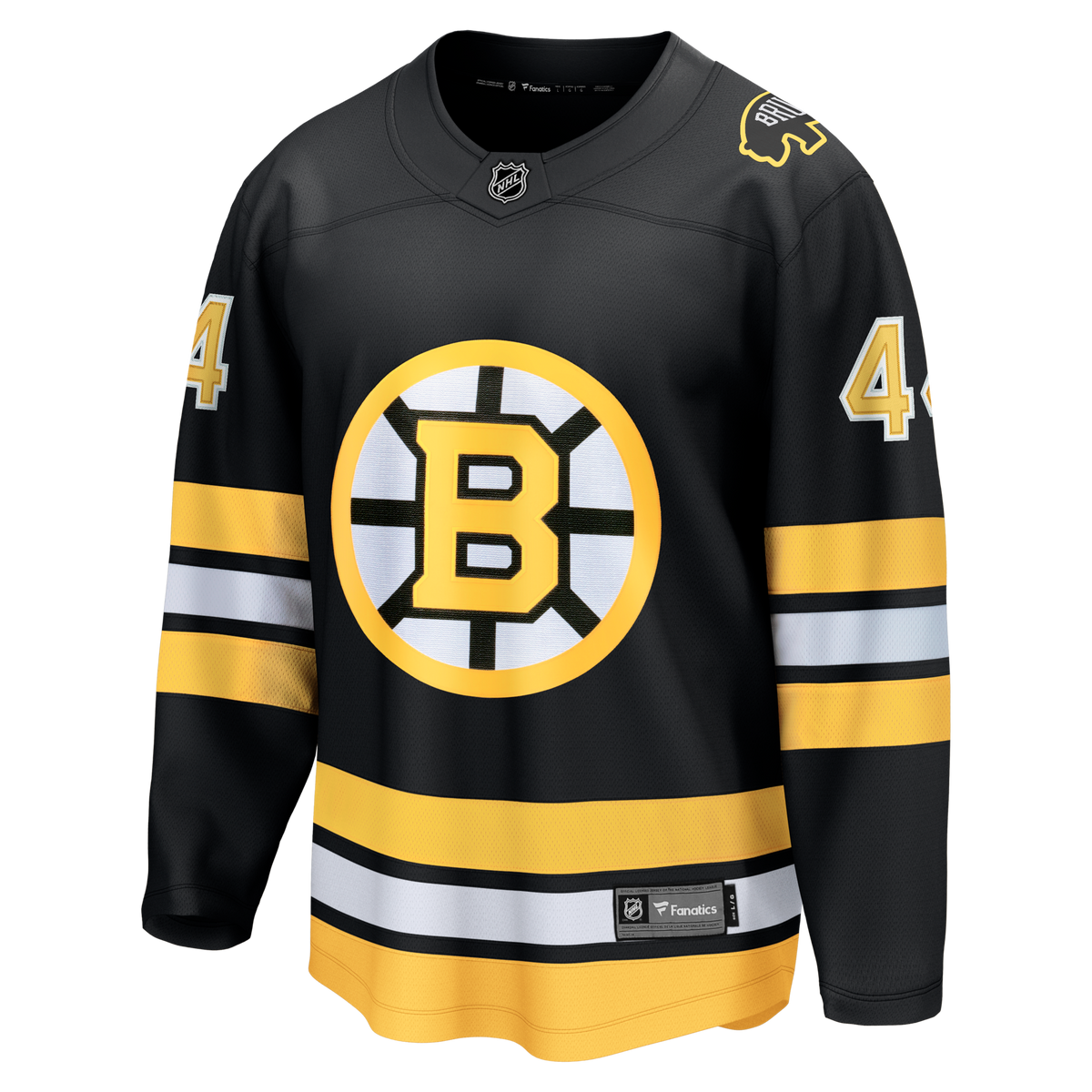 Boston Bruins James Hagens Black Breakaway Hockey Jersey