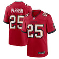Tampa Bay Buccaneers Jacob Parrish Red Team Game Football Jersey