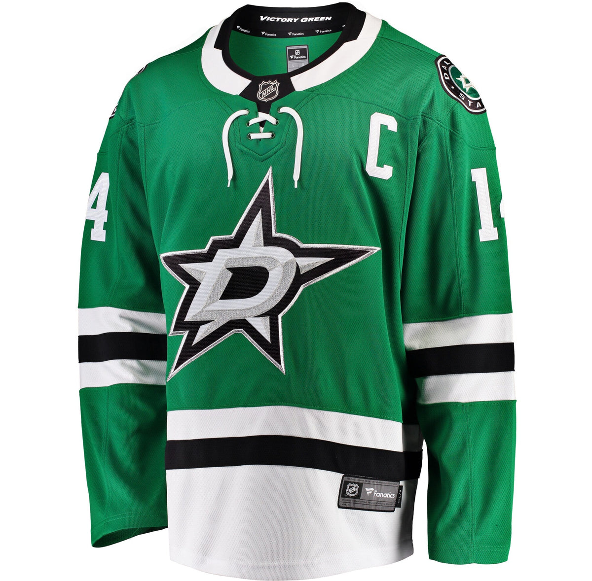 Dallas Stars Jamie Benn Green Breakaway Player Hockey Jersey