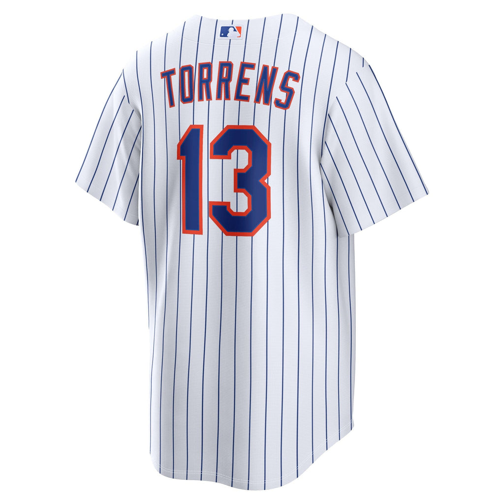 New York Mets Luis Torrens White Home Replica Baseball Jersey