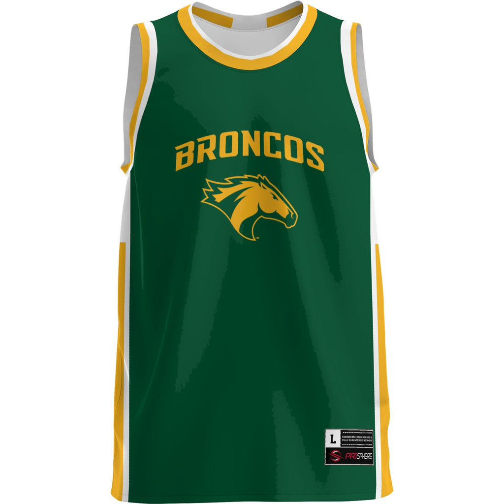 Green Cal Poly Pomona Broncos Lightweight Basketball Jersey