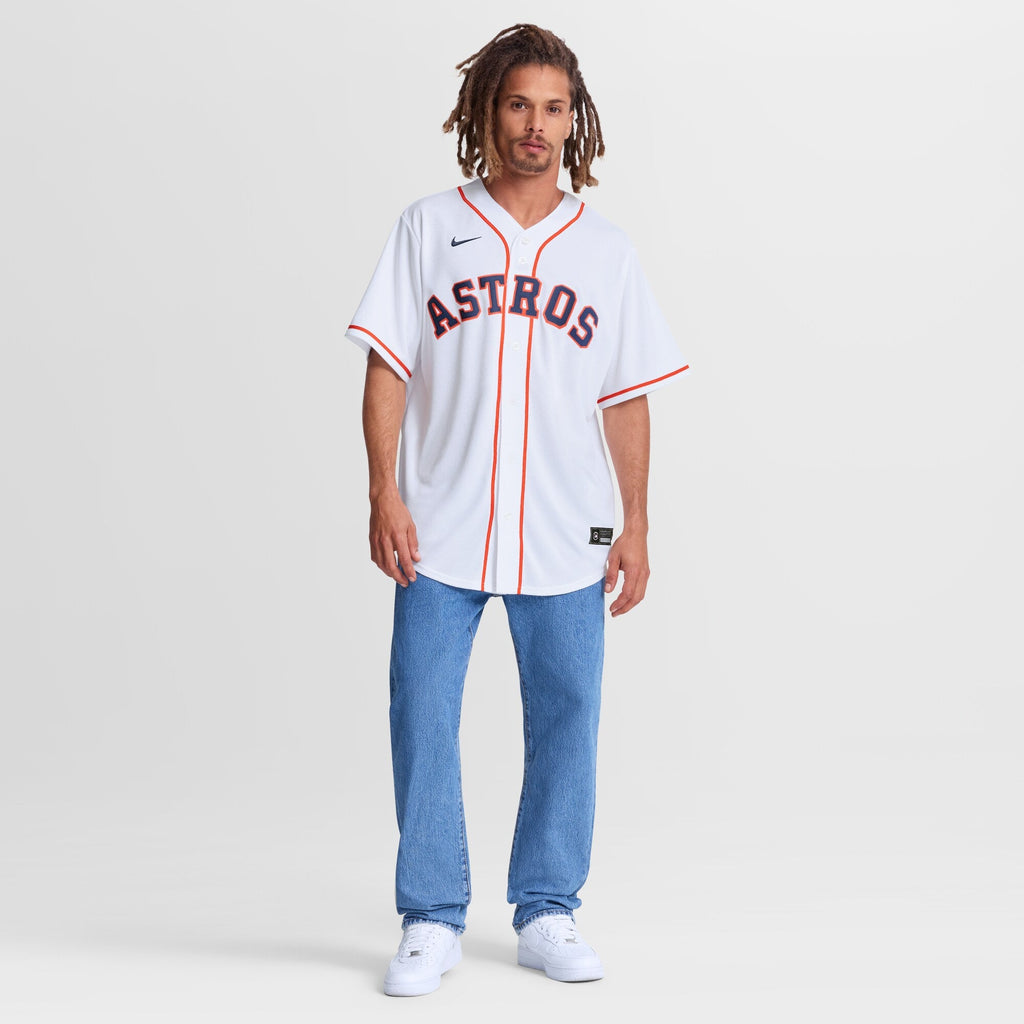 Houston Astros Daulton Varsho White Home Replica Baseball Jersey