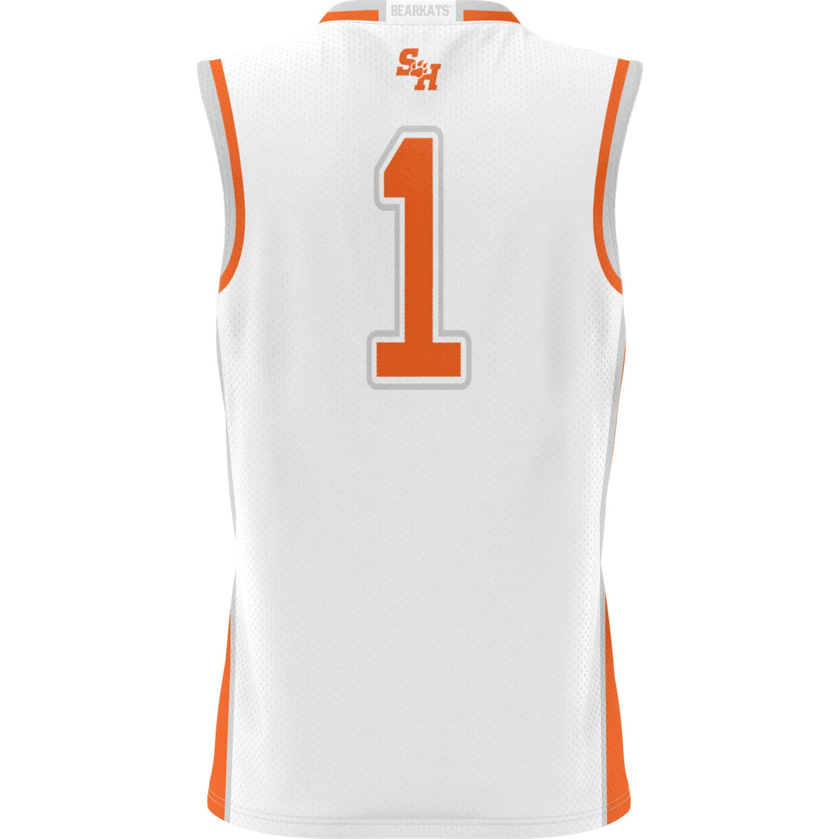 #1 Sam Houston State Bearkats Replica Lightweight Basketball Jersey - White