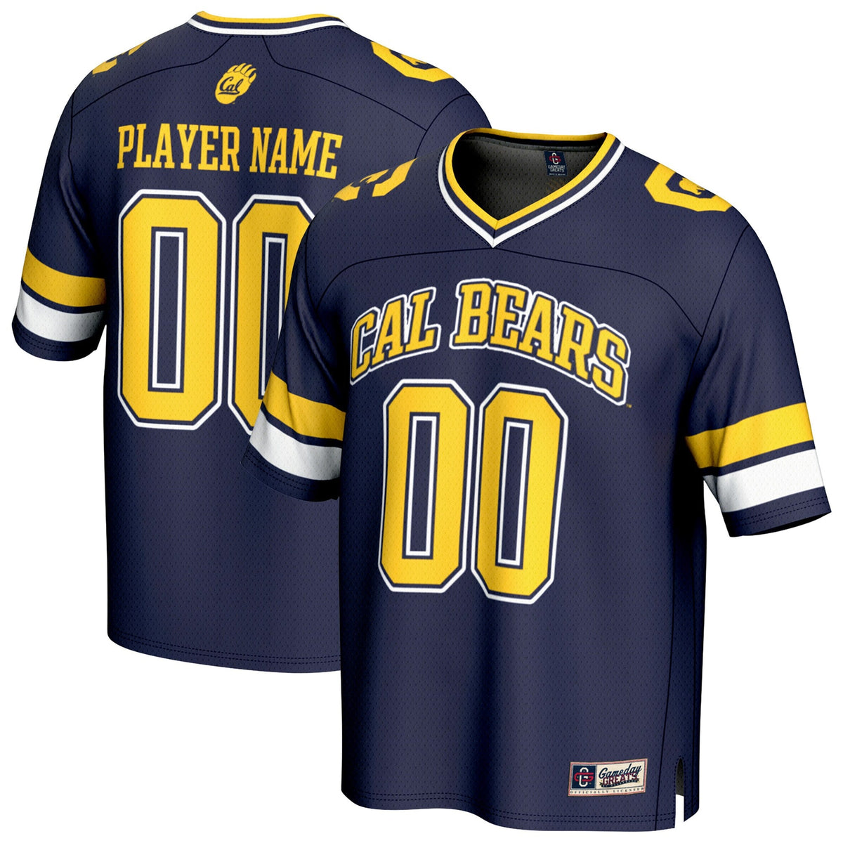 Cal Bears NIL Pick-A-Player Football Fashion Jersey - Navy