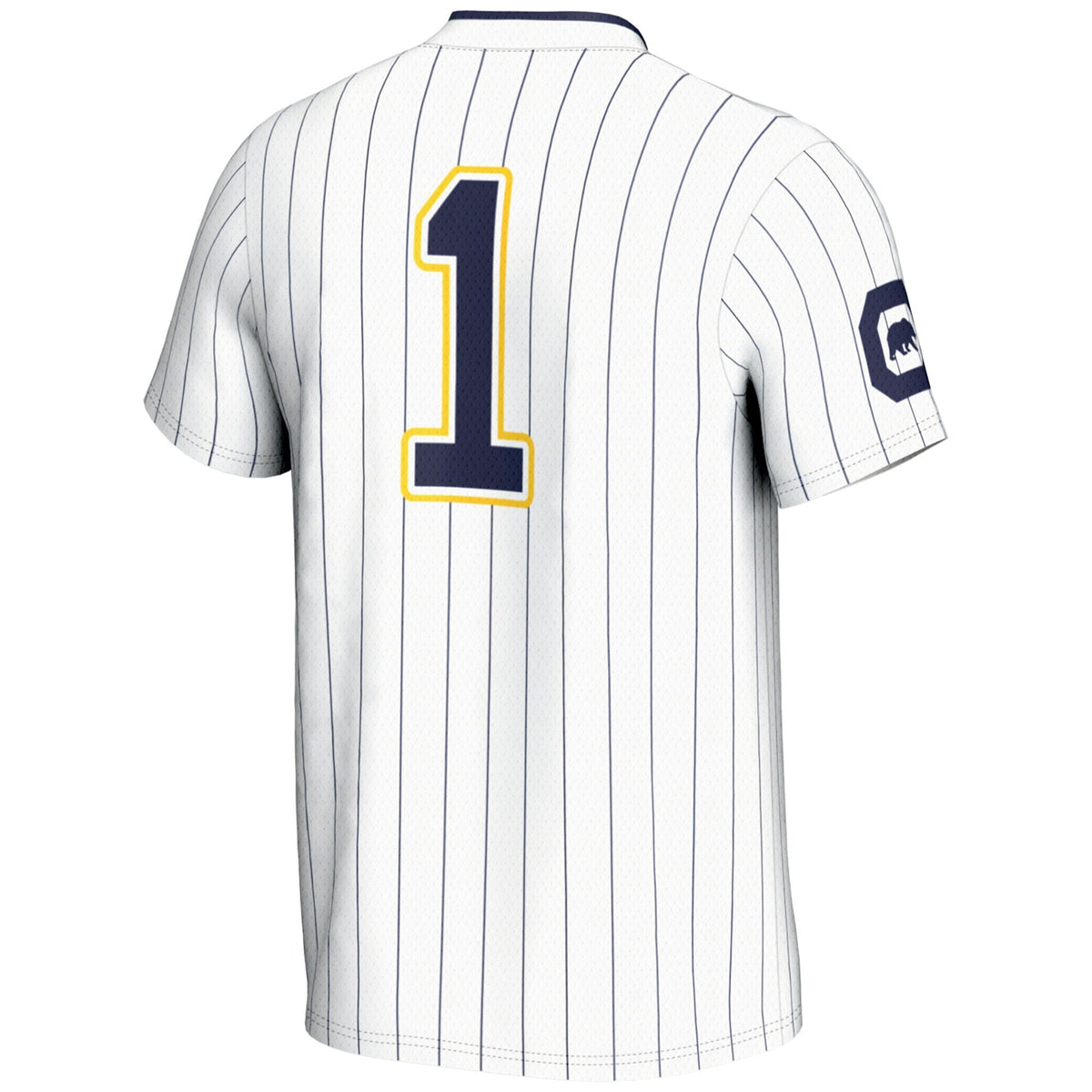 #1 Cal Bears Lightweight Softball Jersey - White