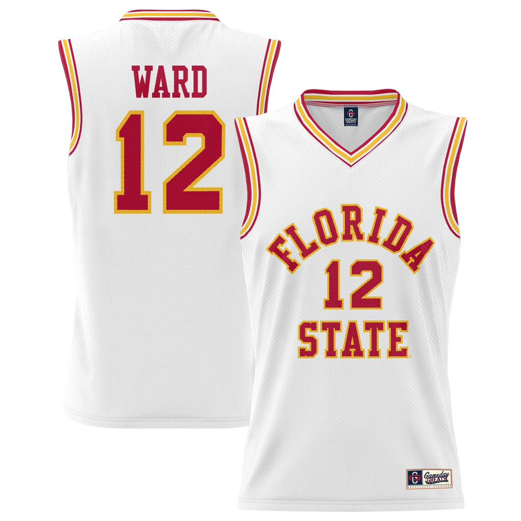 Charlie Ward Florida State Seminoles Lightweight Basketball Jersey - White