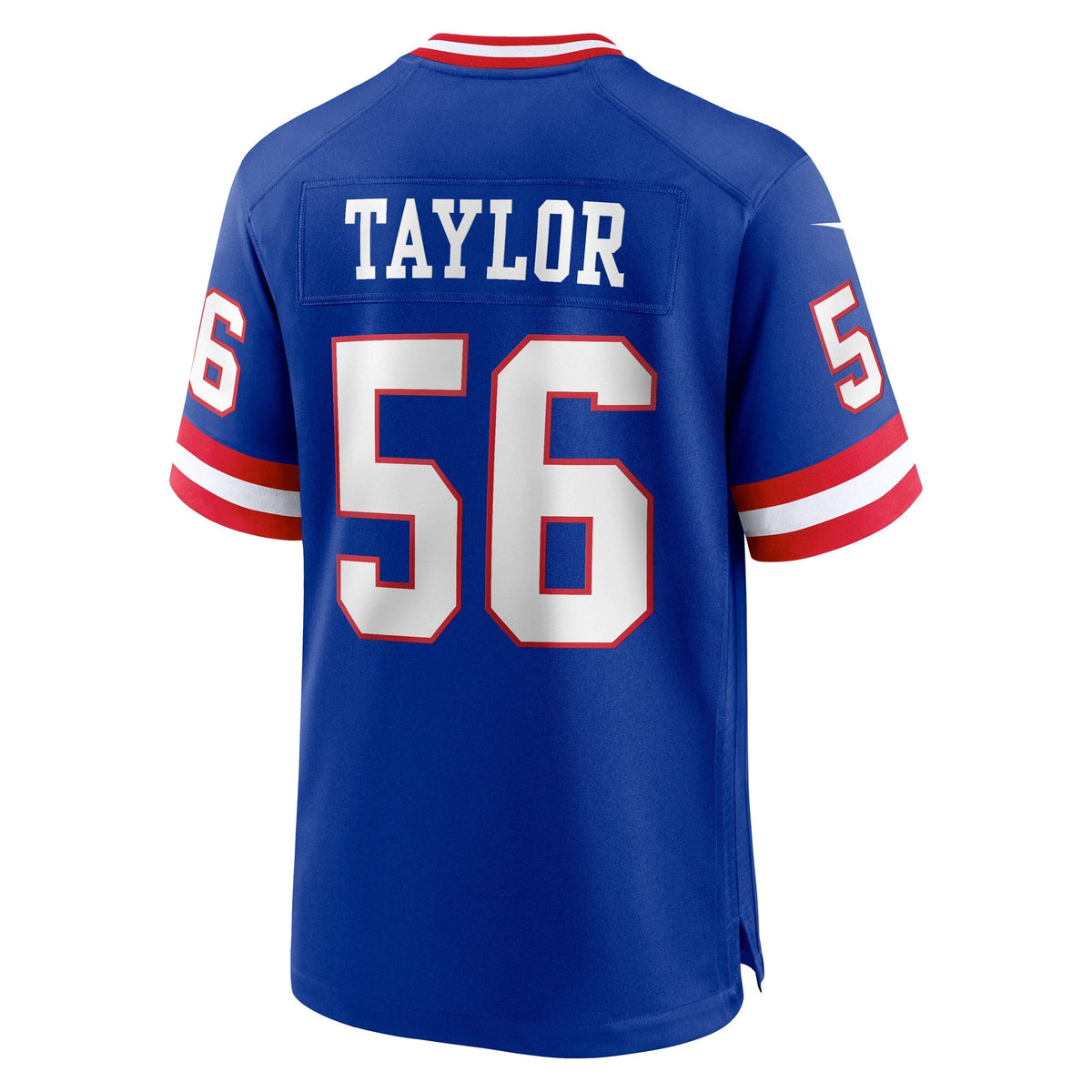 New York Giants Lawrence Taylor Royal Classic Retired Player Game Football Jersey