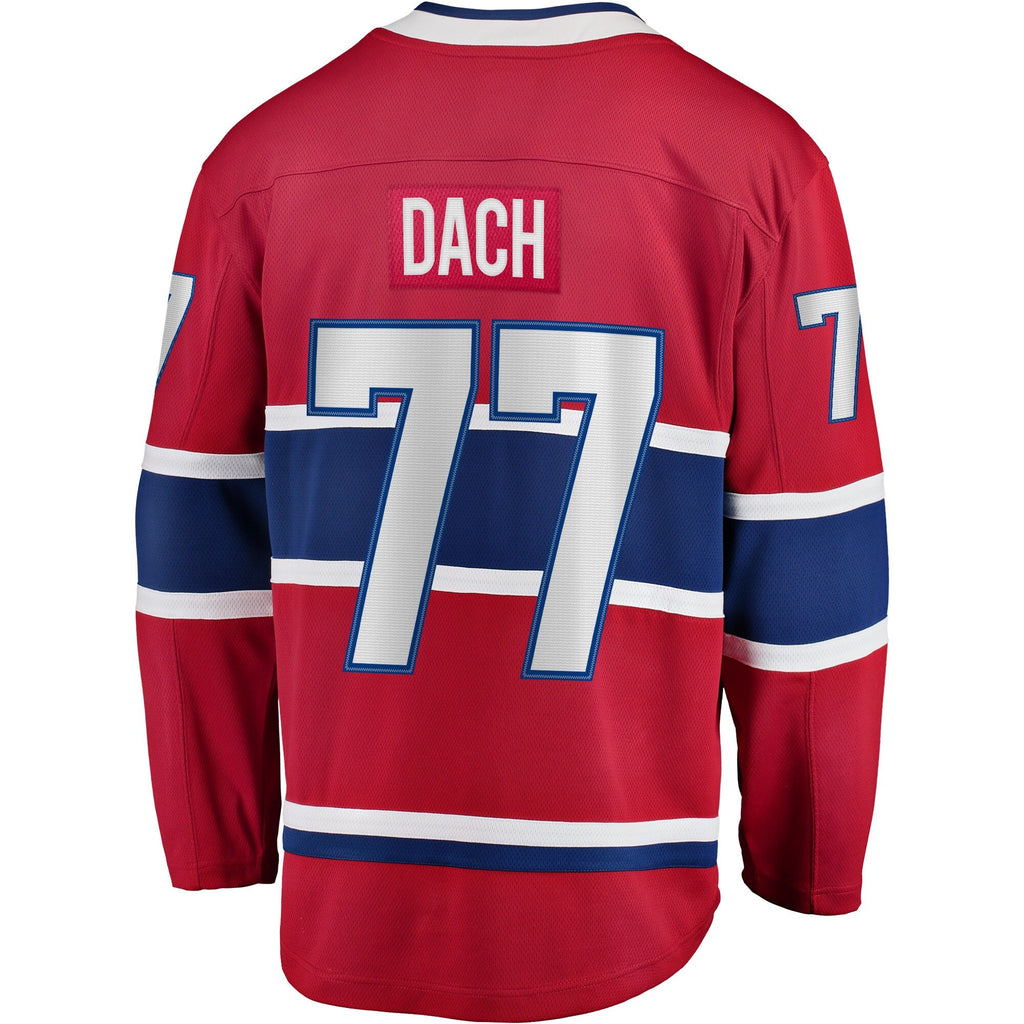 Montreal Canadiens Kirby Dach Red Home Breakaway Player Hockey Jersey