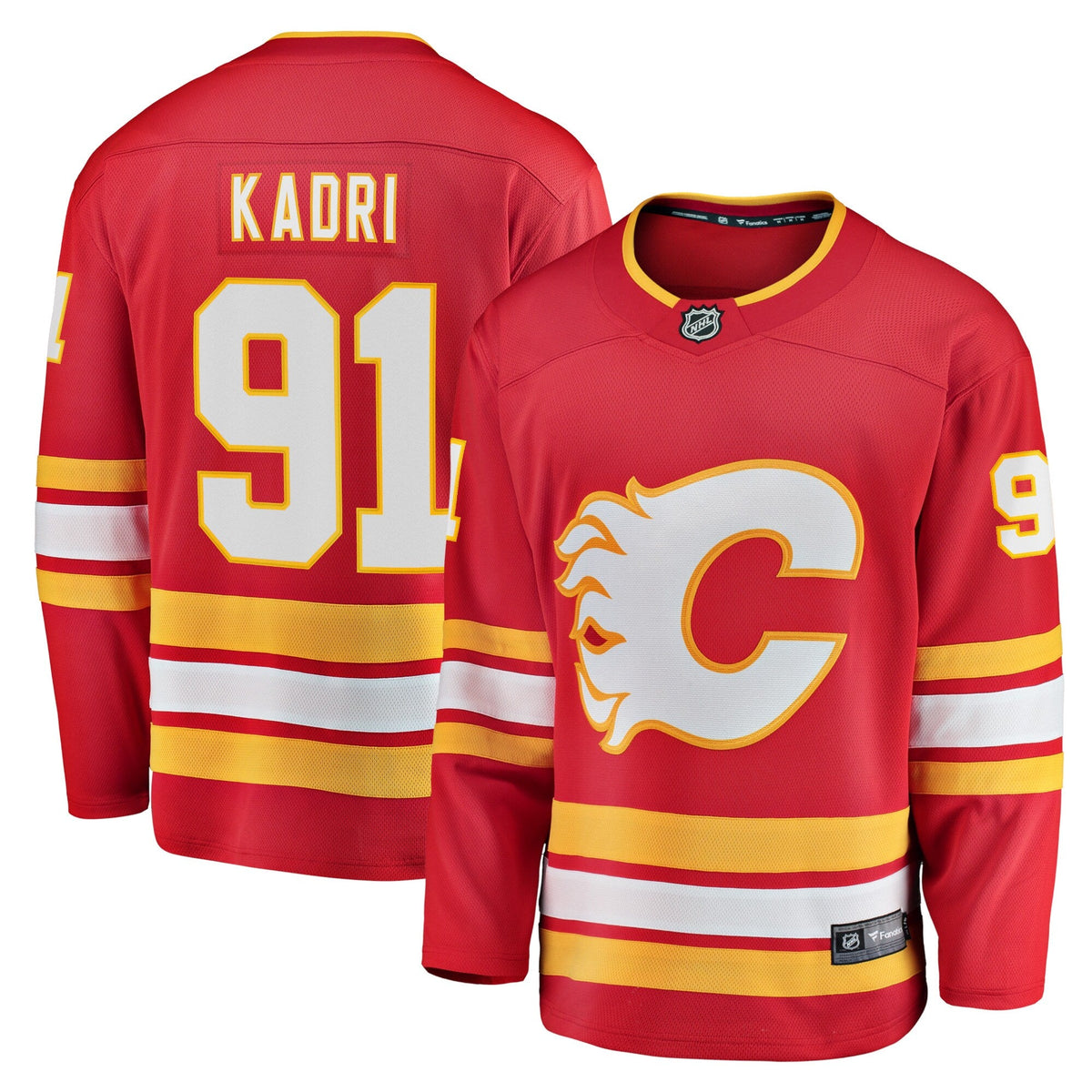 Calgary Flames Nazem Kadri Red Home Breakaway Player Hockey Jersey