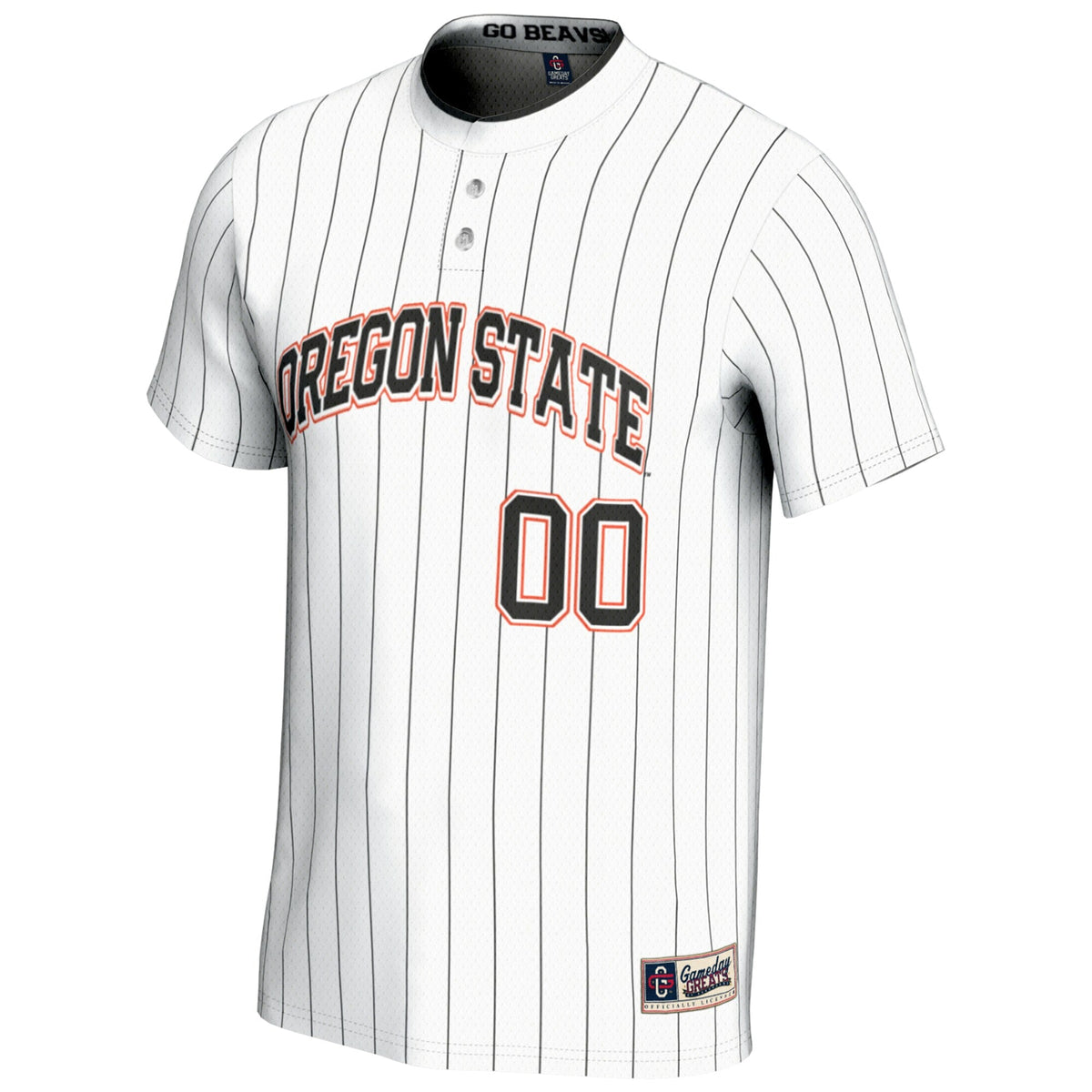 Oregon State Beavers NIL Pick-A-Player Lightweight Softball Jersey - White