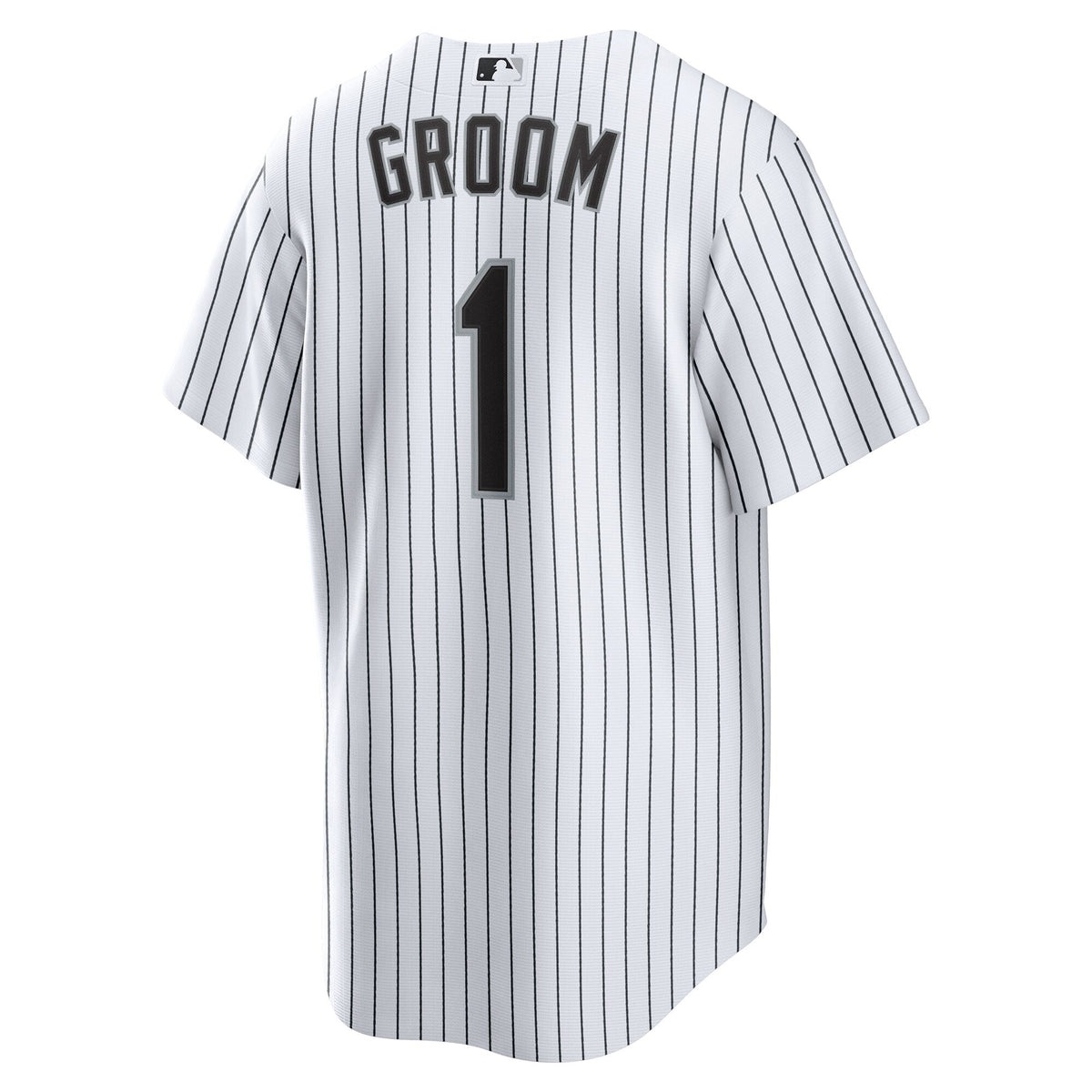 Chicago White Sox White #1 Groom Home Replica Baseball Jersey