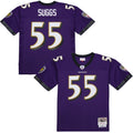 Baltimore Ravens Terrell Suggs Purple 2003 Legacy Replica Football Jersey
