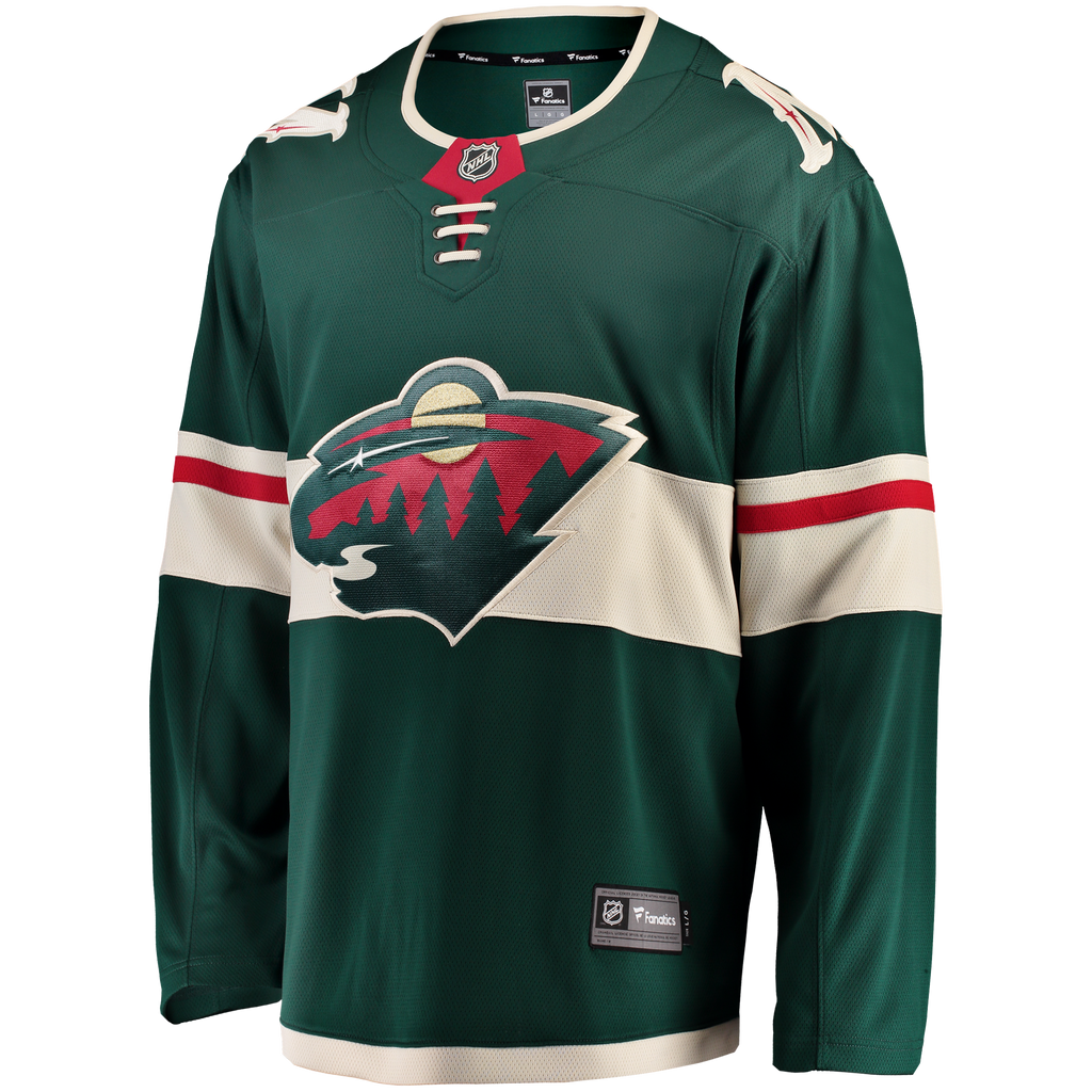 Minnesota Wild Green Home Breakaway Hockey Jersey