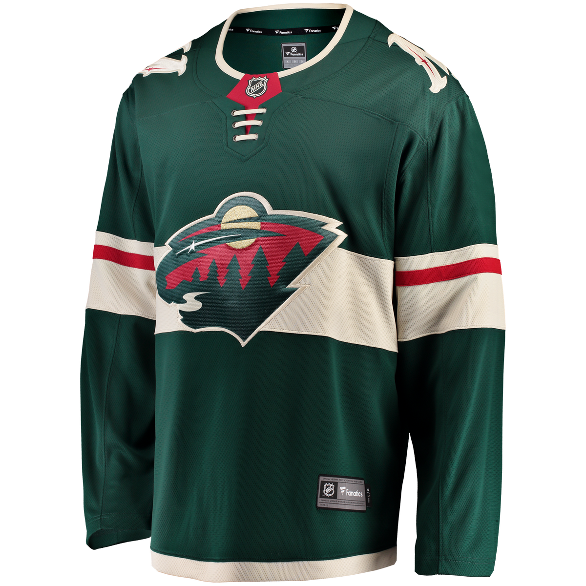 Minnesota Wild Green Home Breakaway Hockey Jersey